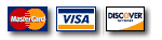Cards Accepted: Mastercard, Visa, Discover Card