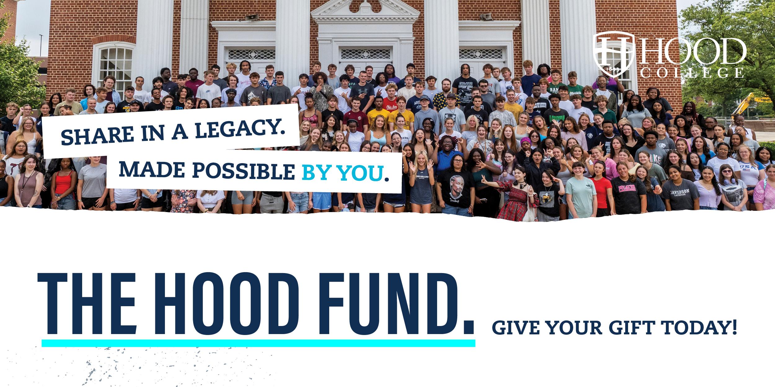Hood Fund - Make a Gift Banner