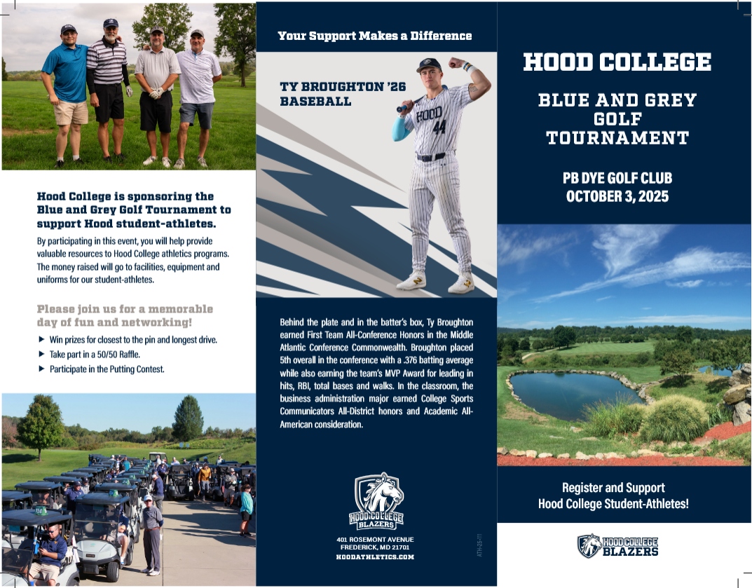 Hood College Blue and Grey Tournament, PB Dye Golf Club, Oct. 3rd 2025